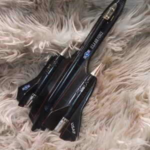 Airplane air force metalic  USA air force airplane